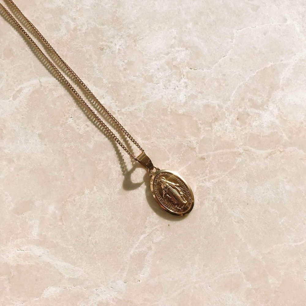 Cali Tiger 18k Gold Plated La Femme Necklace